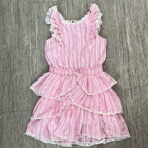 Loveshackfancy girls ruffle dress